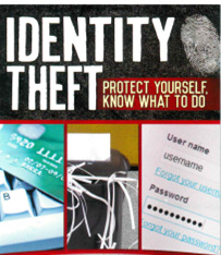 Identity Theft Brochure located in bank offices. 