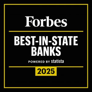 Forbes Best-In-State Banks Award Badge
