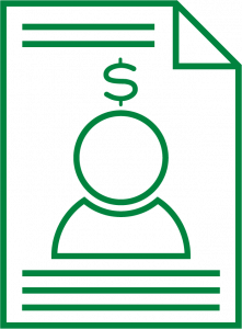 Fee schedule icon