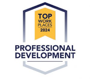 op Workplaces Culture Excellence Awards in Professional Development.