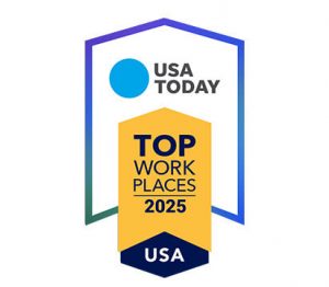 2025 Top Workplace badge.