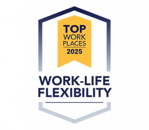Top Workplaces Culture Excellence Awards in Workplace Flexibility 2025.