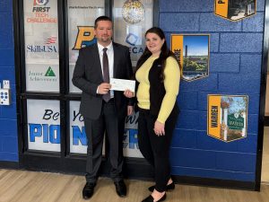 A donation to Pathfinders Regional Vocations School from our charitable giving program, The Giving Tree. 