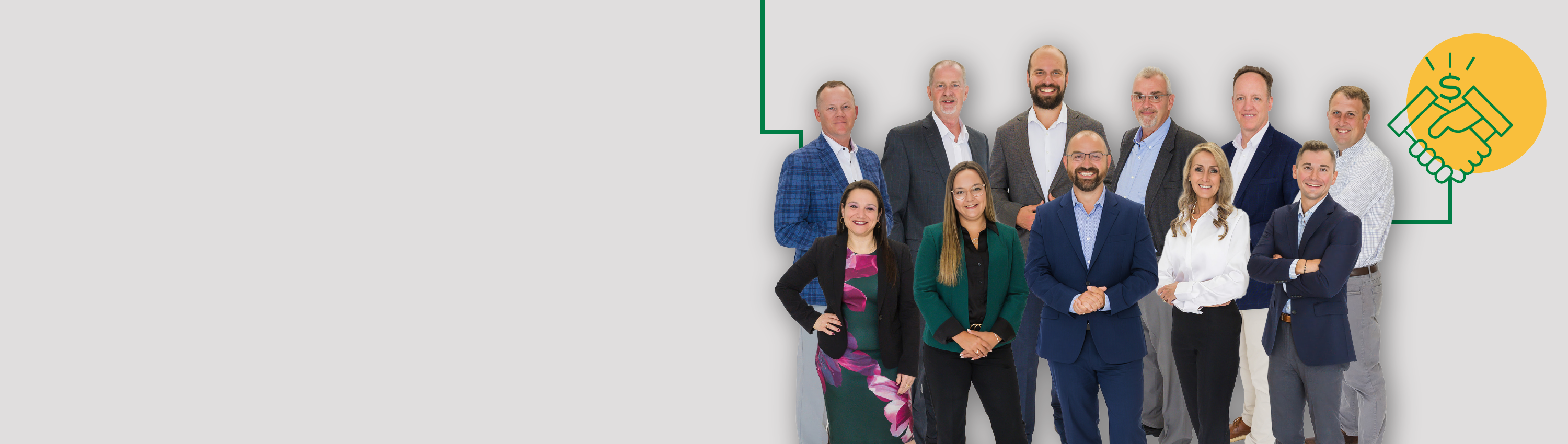 Neighbors Not Newcomers. A groupshot of our Easthampton Team.